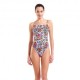 Arena Costume Intero Fantasia Graffiti Bianco Donna