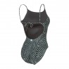 Arena Costume Intero Fantasia Zebra Verde Donna