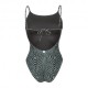 Arena Costume Intero Fantasia Zebra Verde Donna