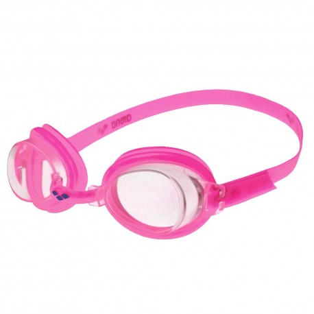 Arena Occhialini Nuoto Bubble 3 Clear Rosa Bambino