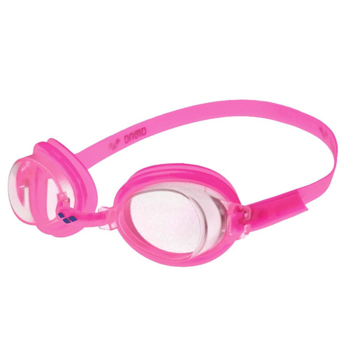 Arena Occhialini Nuoto Bubble 3 Clear Rosa Bambino