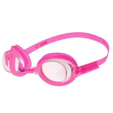 Arena Occhialini Nuoto Bubble 3 Clear Rosa Bambino