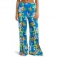 Billabong Pantalone Fiori Blu Donna