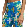 Billabong Pantalone Fiori Blu Donna