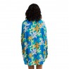 Billabong Camicia Fiori Blu Donna