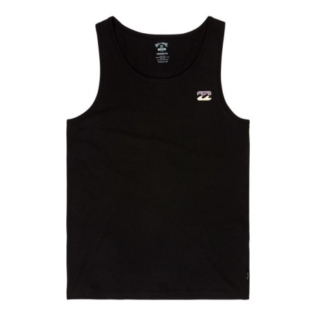 Billabong Canottiera Logo Piccolo Nero Uomo