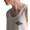 Billabong Canottiera Big Logo Bianco Uomo