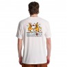 Billabong T-Shirt Fantasia Canguro Bianco Uomo
