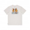 Billabong T-Shirt Fantasia Canguro Bianco Uomo