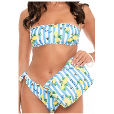 Caprese Pochette Mare Azzurro