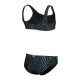 Arena Bikini Bralette Fantasia Zebra Verde Bambina
