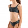 Arena Bikini Bralette Fantasia Zebra Verde Bambina