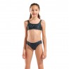 Arena Bikini Bralette Fantasia Zebra Verde Bambina