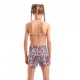 Arena Pantaloncini Mare Copricostume Bianco Bambina