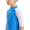 Arena T-Shirt Protezione Uv Bicolor Blu Bambino