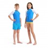 Arena T-Shirt Protezione Uv Bicolor Blu Bambino