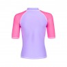 Arena T-Shirt Protezione Uv Bicolor Fuxia Bambina