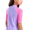 Arena T-Shirt Protezione Uv Bicolor Fuxia Bambina