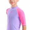 Arena T-Shirt Protezione Uv Bicolor Fuxia Bambina