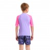 Arena T-Shirt Protezione Uv Bicolor Fuxia Bambina