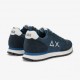 Sun 68 Tom Solid Nylon Navy Bianco - Sneakers Uomo