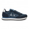 Sun 68 Tom Solid Nylon Navy Bianco - Sneakers Uomo