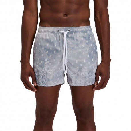 Sundek Costume Boxer Fantasia Bandana Grigio Uomo