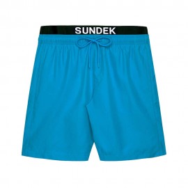 Sundek Costume Boxer Elastico Portalogo Azzurro Uomo