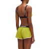 Sundek Bralette Logo Parlato Lime Donna
