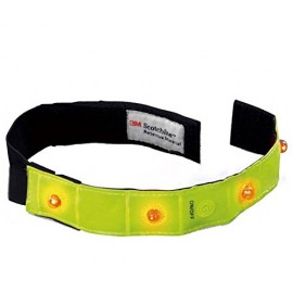 Salzmann Reflective Run Band  Giallo/Nero