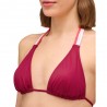Sundek Bikini Fiocco Costume Slip Bordeaux Donna