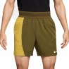 Nike Short Tennis Slam Ao 26 Olive Flak Saffron Quartz Uomo