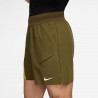 Nike Short Tennis Slam Ao 26 Olive Flak Saffron Quartz Uomo