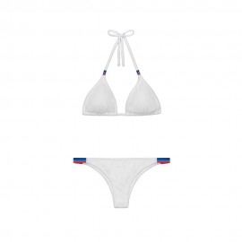Sundek Bikini Triangolo Bianco Donna