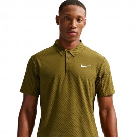 Nike Polo Tennis Slam Ao 26 Night Olive Flak Saffron Quartz Uomo