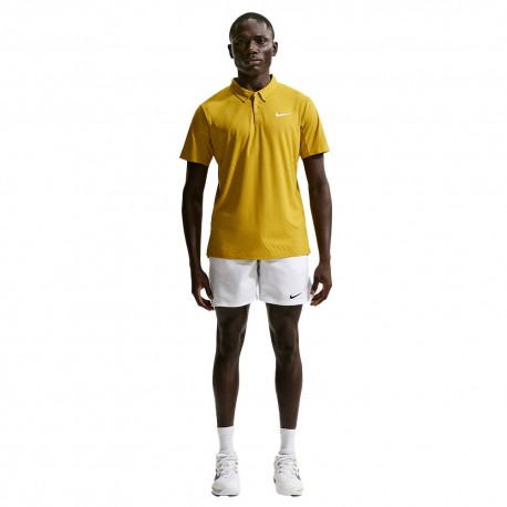Nike Polo Tennis Slam Ao 26 Day Saffron Quartz Bianco Uomo