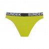 Sundek Costume Slip Logo Parlato Lime Donna