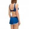 Sundek Pantaloncini Mare Logo Parlato Blu Donna
