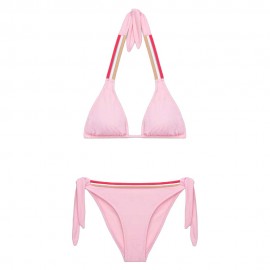 Sundek Bikini Fiocco Costume Slip Rosa Donna