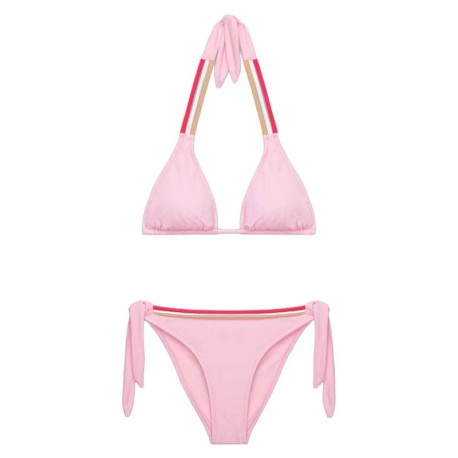 Sundek Bikini Fiocco Costume Slip Rosa Donna