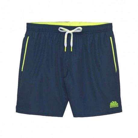 Sundek Costume Boxer Tinta Unita Repreve Blu Uomo