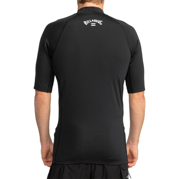 Billabong Maglia Protezione Uv Wave Rashguard Nero Uomo