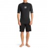 Billabong T-Shirt Uv Wave Rashguard Nero Uomo