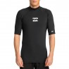 Billabong T-Shirt Uv Wave Rashguard Nero Uomo