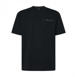 Oakley T-Shirt Logo Back Nero Uomo