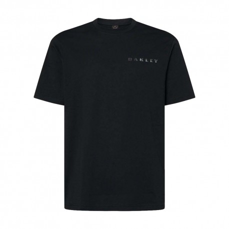 Oakley T-Shirt Logo Back Nero Uomo