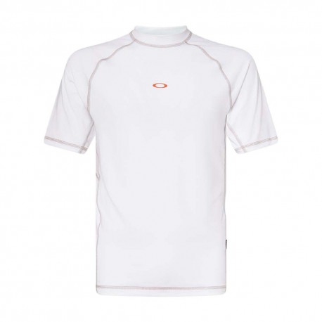 Oakley T-Shirt Rashguard Bianco Uomo