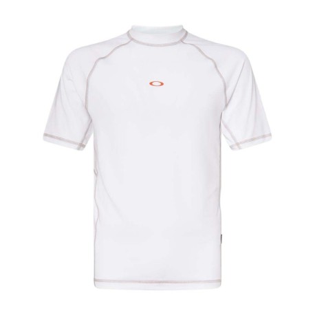 Oakley T-Shirt Rashguard Bianco Uomo