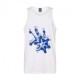Oakley Canottiera Fantasia Hibiscus Bianco Uomo