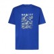 Oakley T-Shirt Fantasia Wave Blu Uomo